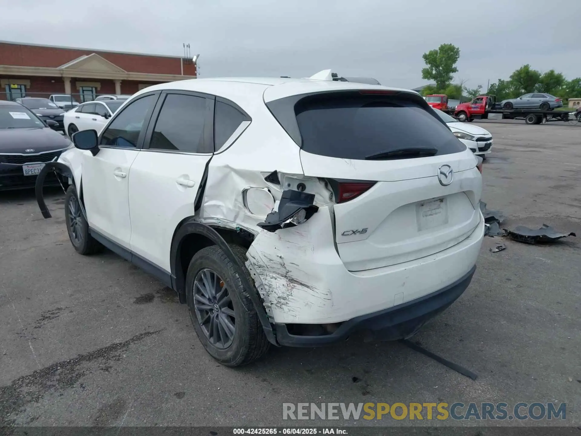 3 Photograph of a damaged car JM3KFABM6K0678744 MAZDA CX-5 2019