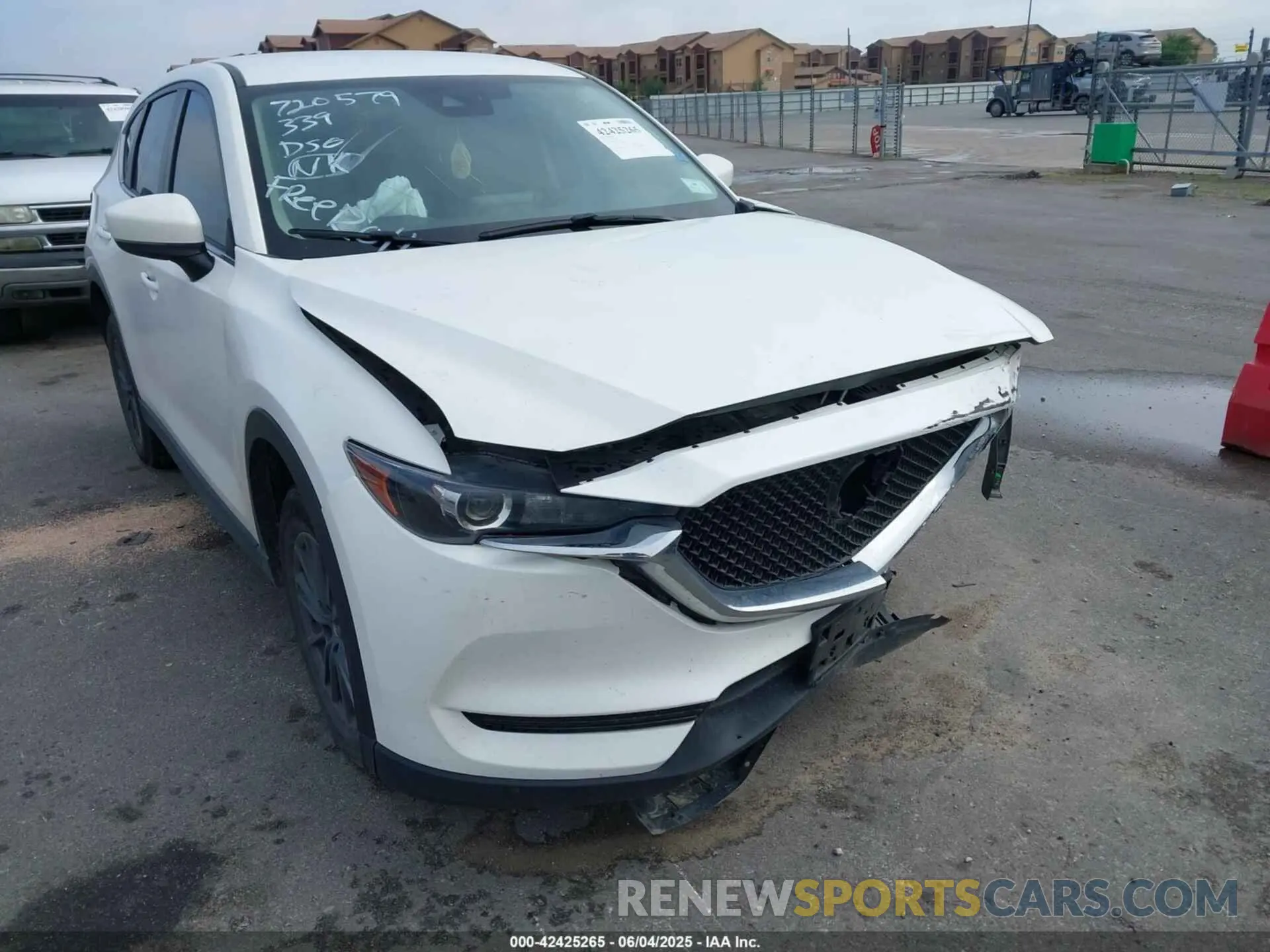 6 Photograph of a damaged car JM3KFABM6K0678744 MAZDA CX-5 2019