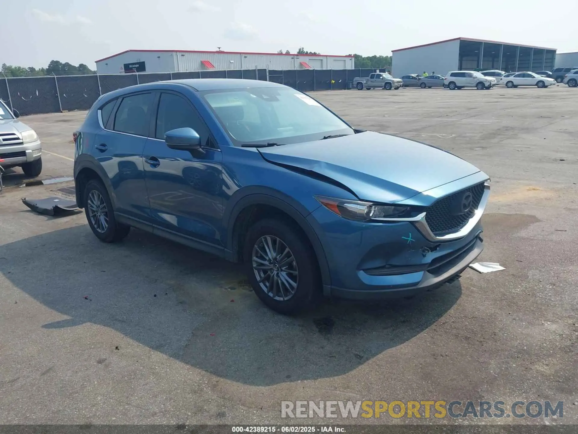 1 Photograph of a damaged car JM3KFABM6K1566536 MAZDA CX-5 2019