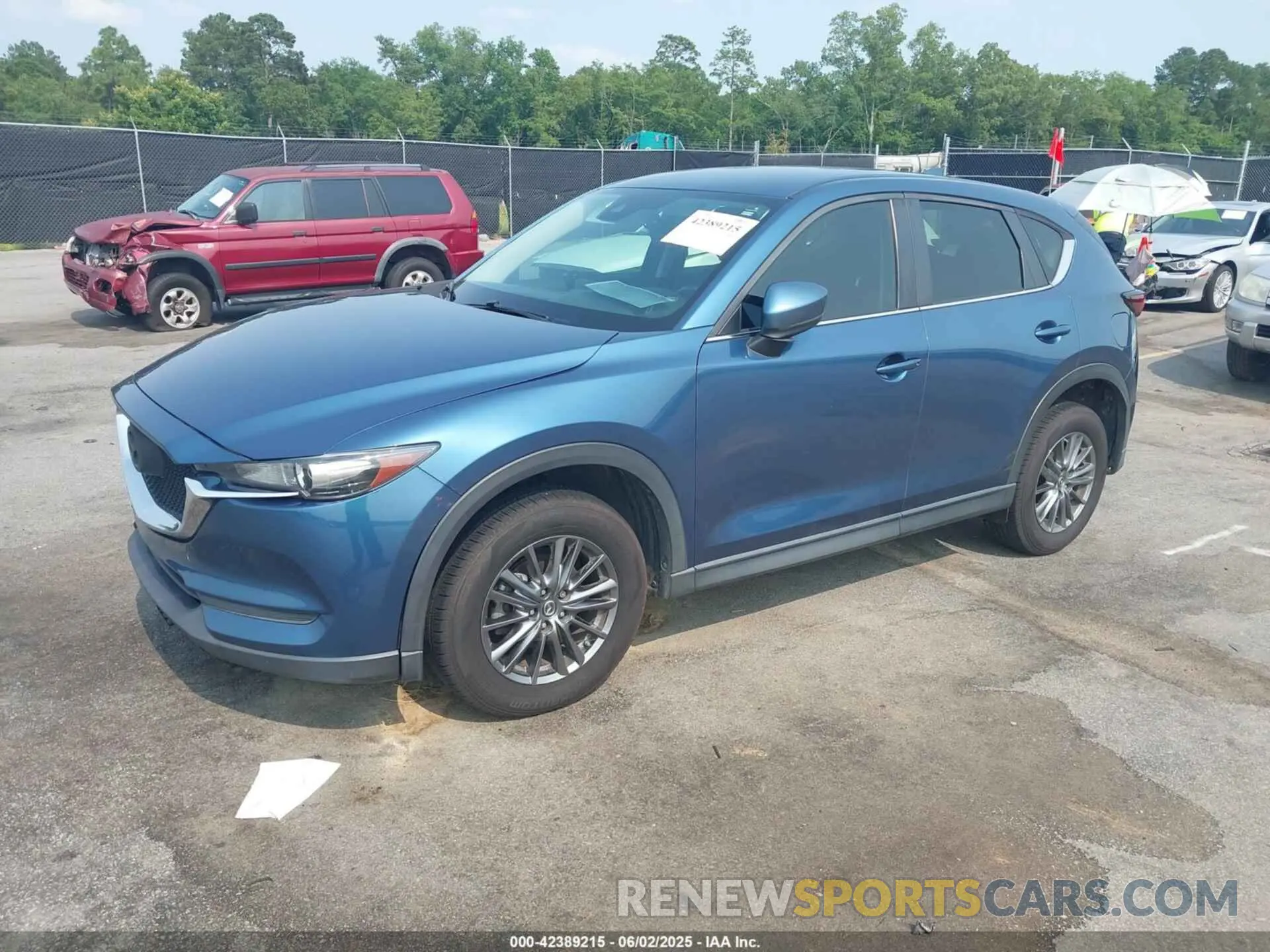 2 Photograph of a damaged car JM3KFABM6K1566536 MAZDA CX-5 2019