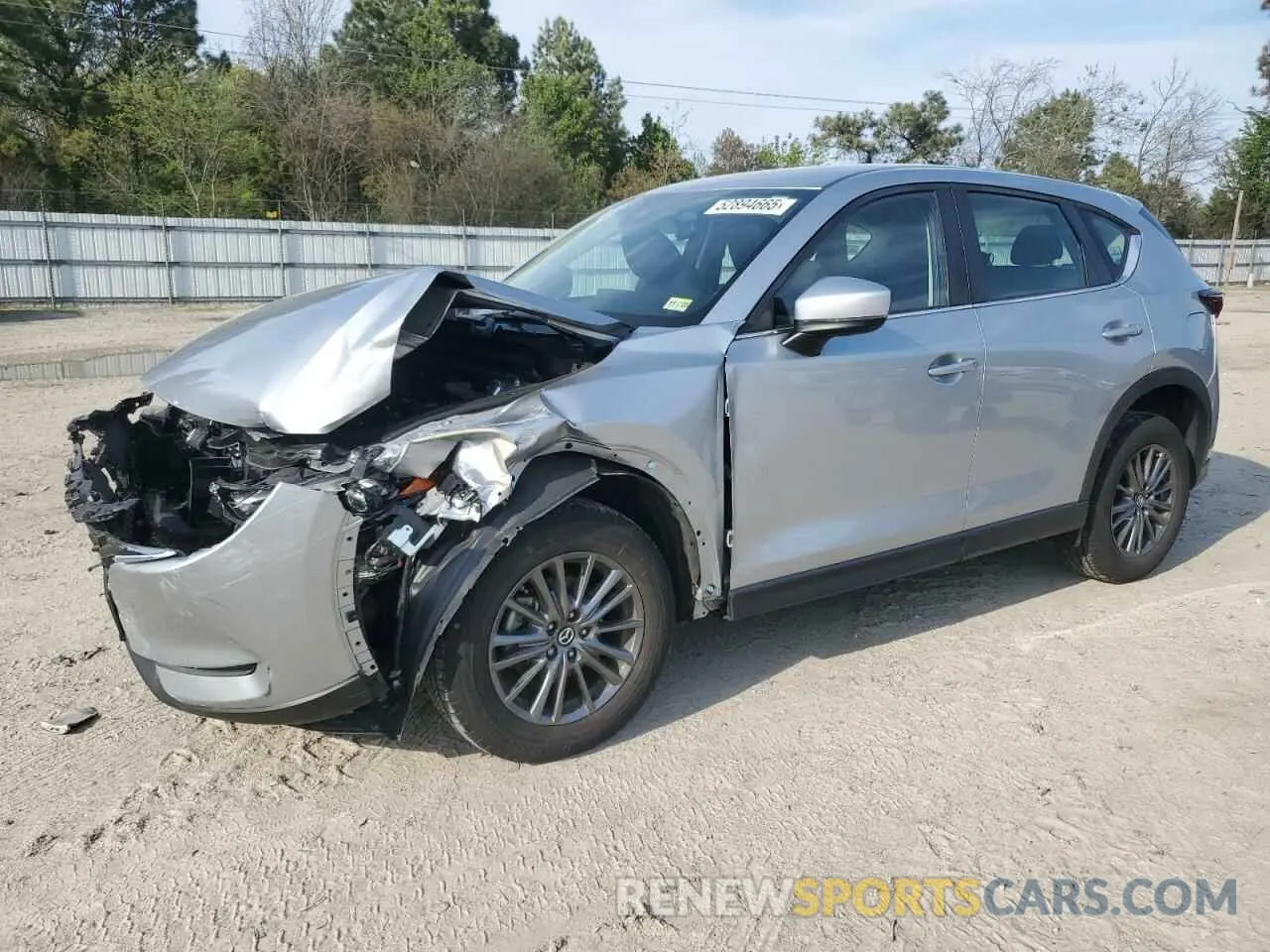 1 Photograph of a damaged car JM3KFABM6K1585314 MAZDA CX-5 2019