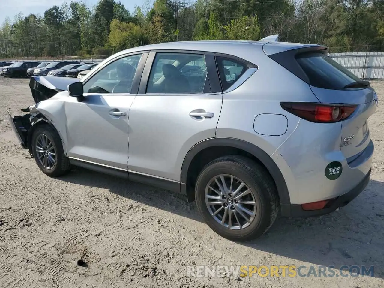 2 Photograph of a damaged car JM3KFABM6K1585314 MAZDA CX-5 2019