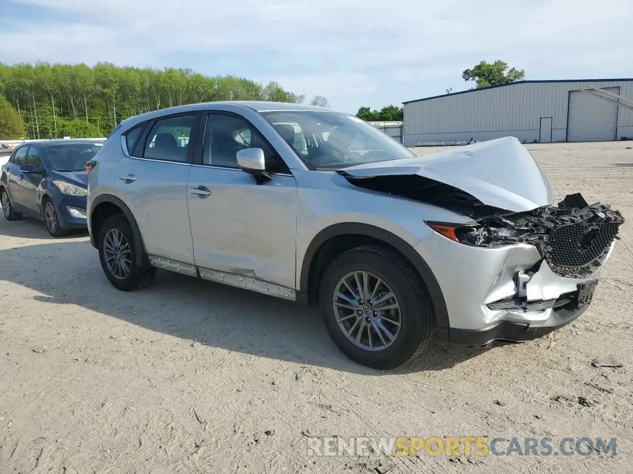 4 Photograph of a damaged car JM3KFABM6K1585314 MAZDA CX-5 2019