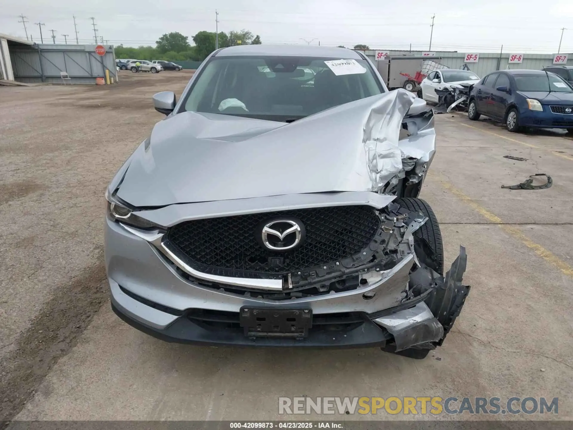 13 Photograph of a damaged car JM3KFABM7K0677571 MAZDA CX-5 2019