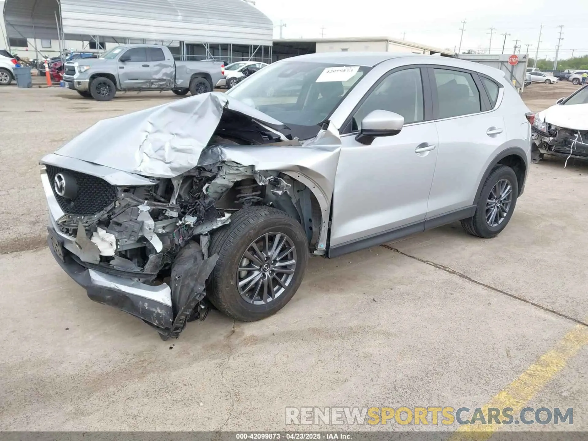 2 Photograph of a damaged car JM3KFABM7K0677571 MAZDA CX-5 2019