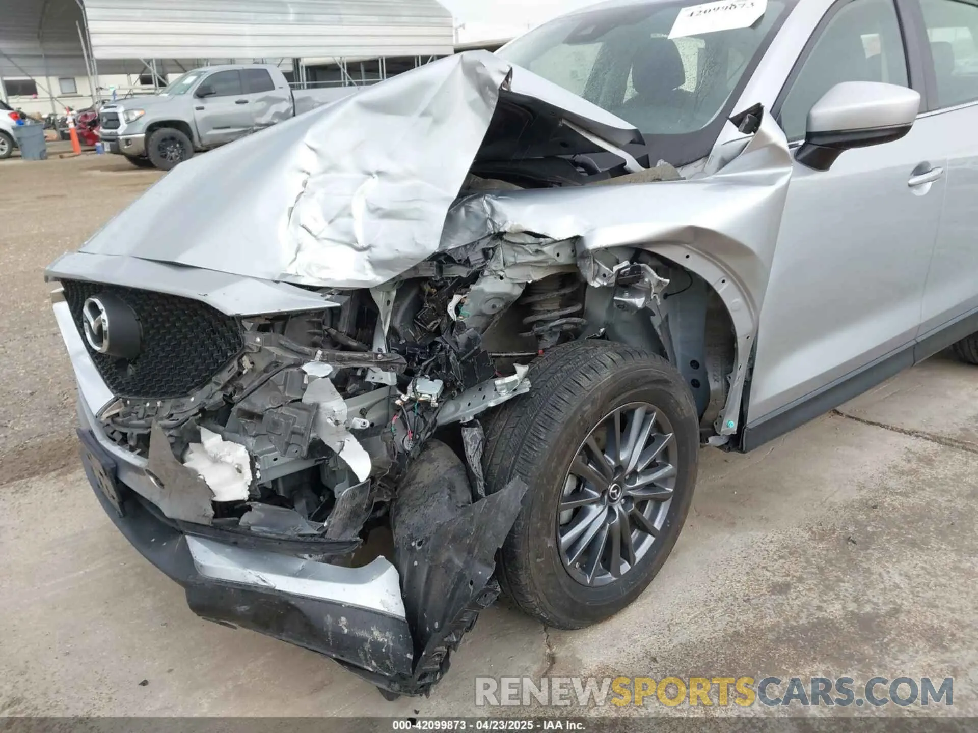 6 Photograph of a damaged car JM3KFABM7K0677571 MAZDA CX-5 2019