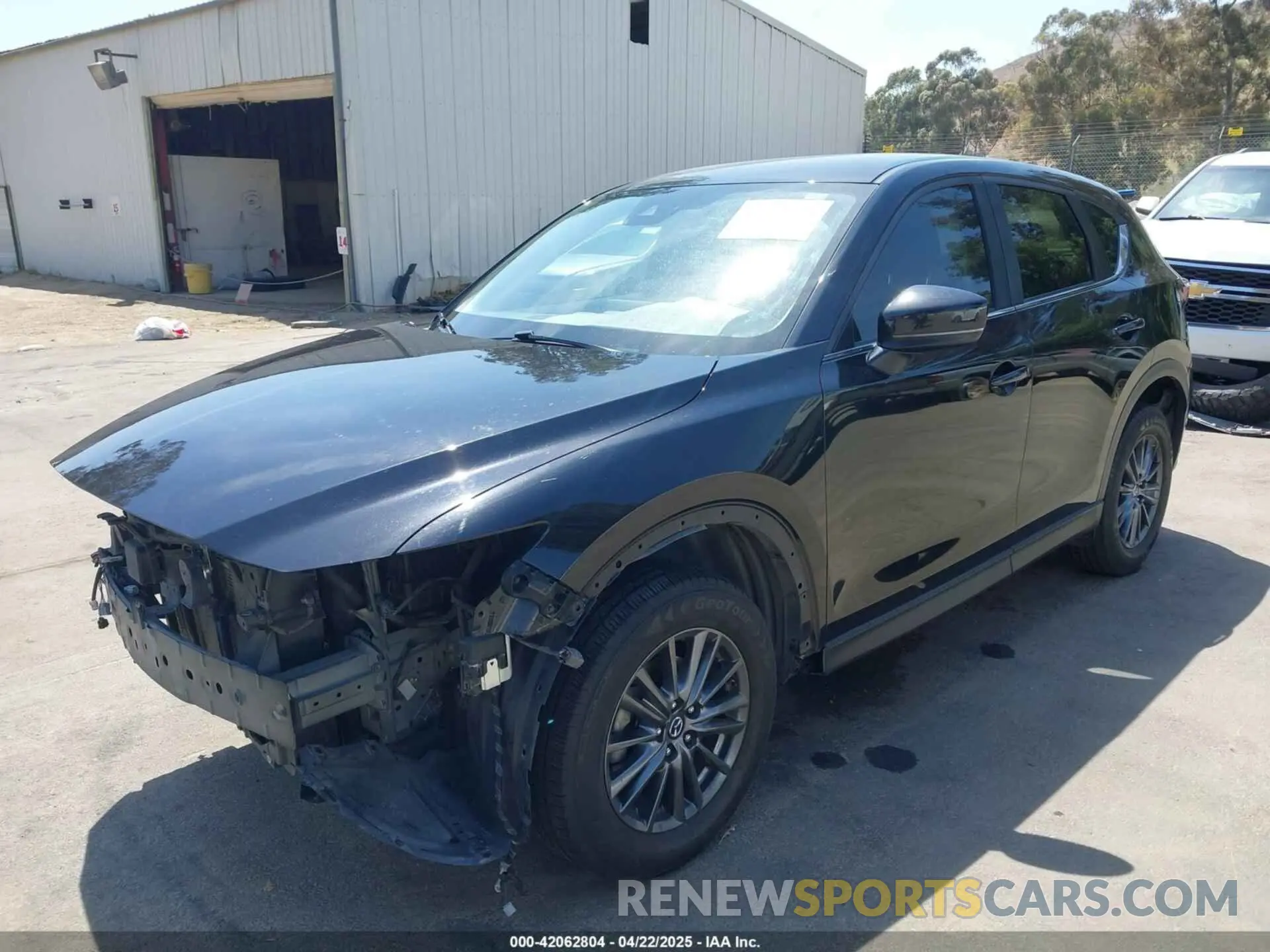 2 Photograph of a damaged car JM3KFABM7K1509987 MAZDA CX-5 2019