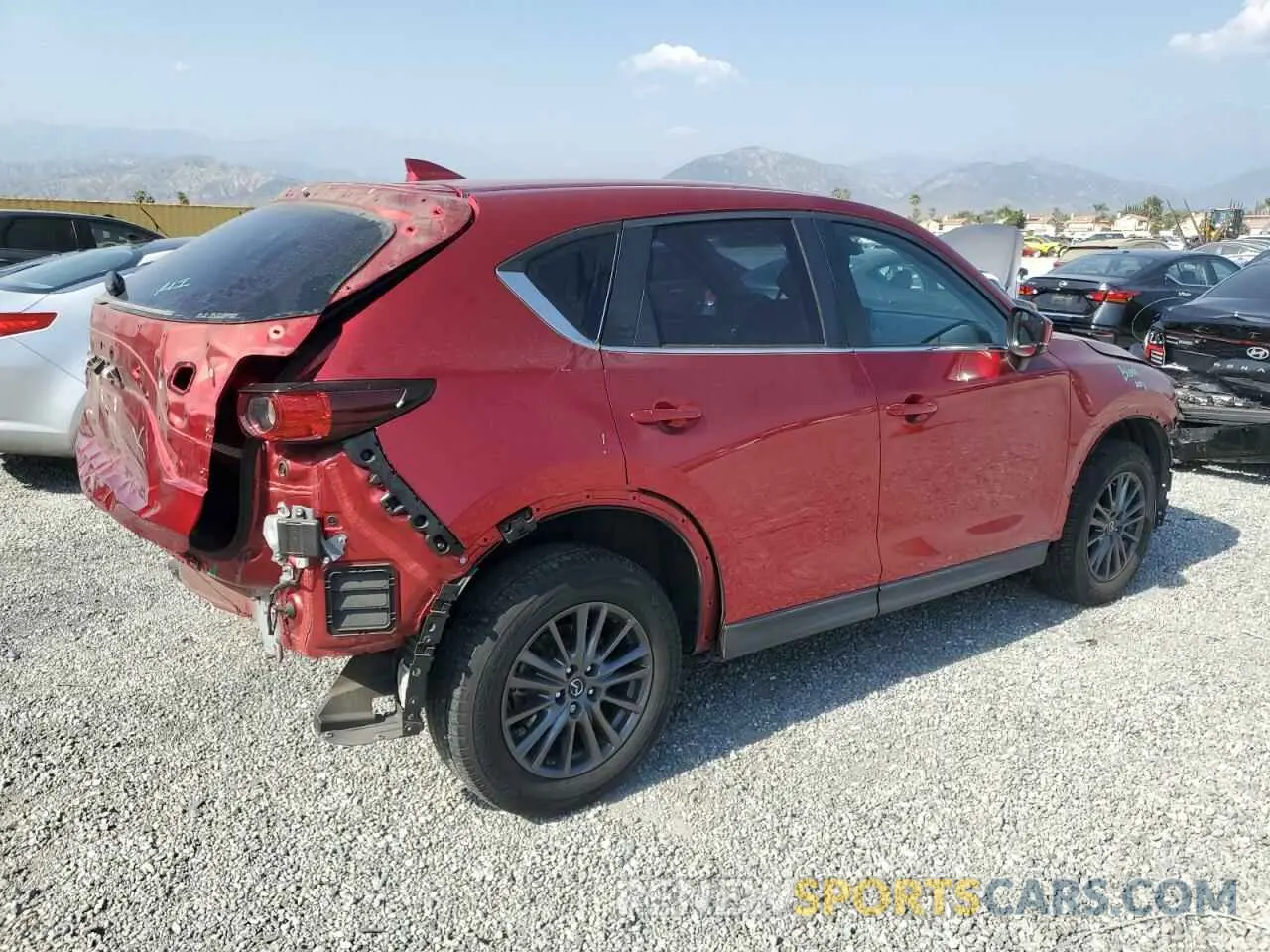 3 Photograph of a damaged car JM3KFABM8K0673562 MAZDA CX-5 2019