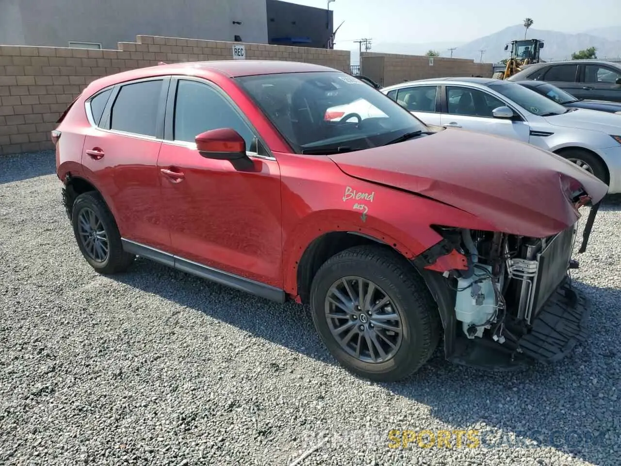4 Photograph of a damaged car JM3KFABM8K0673562 MAZDA CX-5 2019