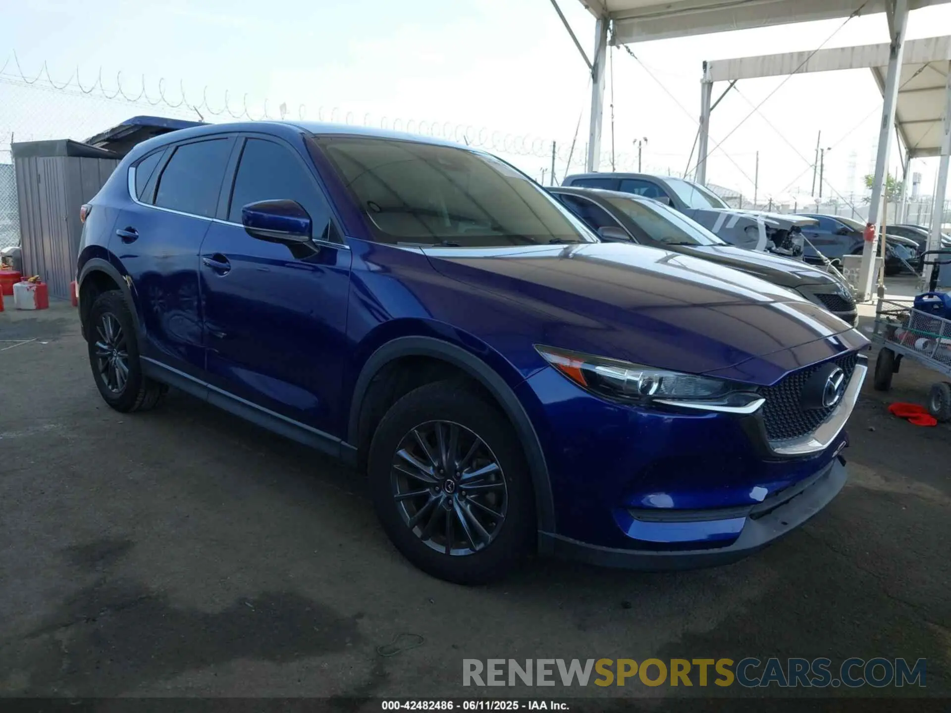 1 Photograph of a damaged car JM3KFABM8K0686859 MAZDA CX-5 2019