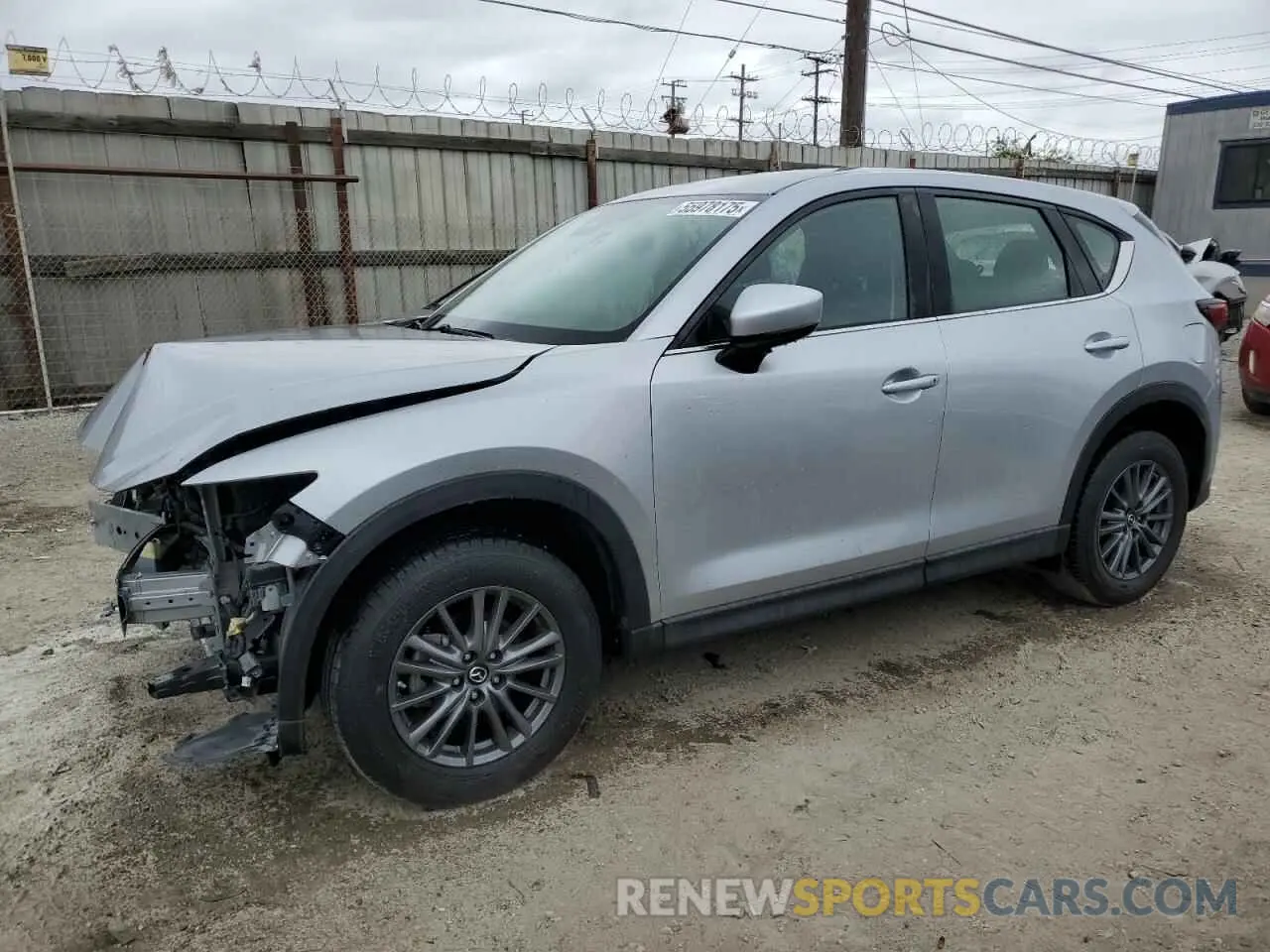 1 Photograph of a damaged car JM3KFABM8K1565789 MAZDA CX-5 2019