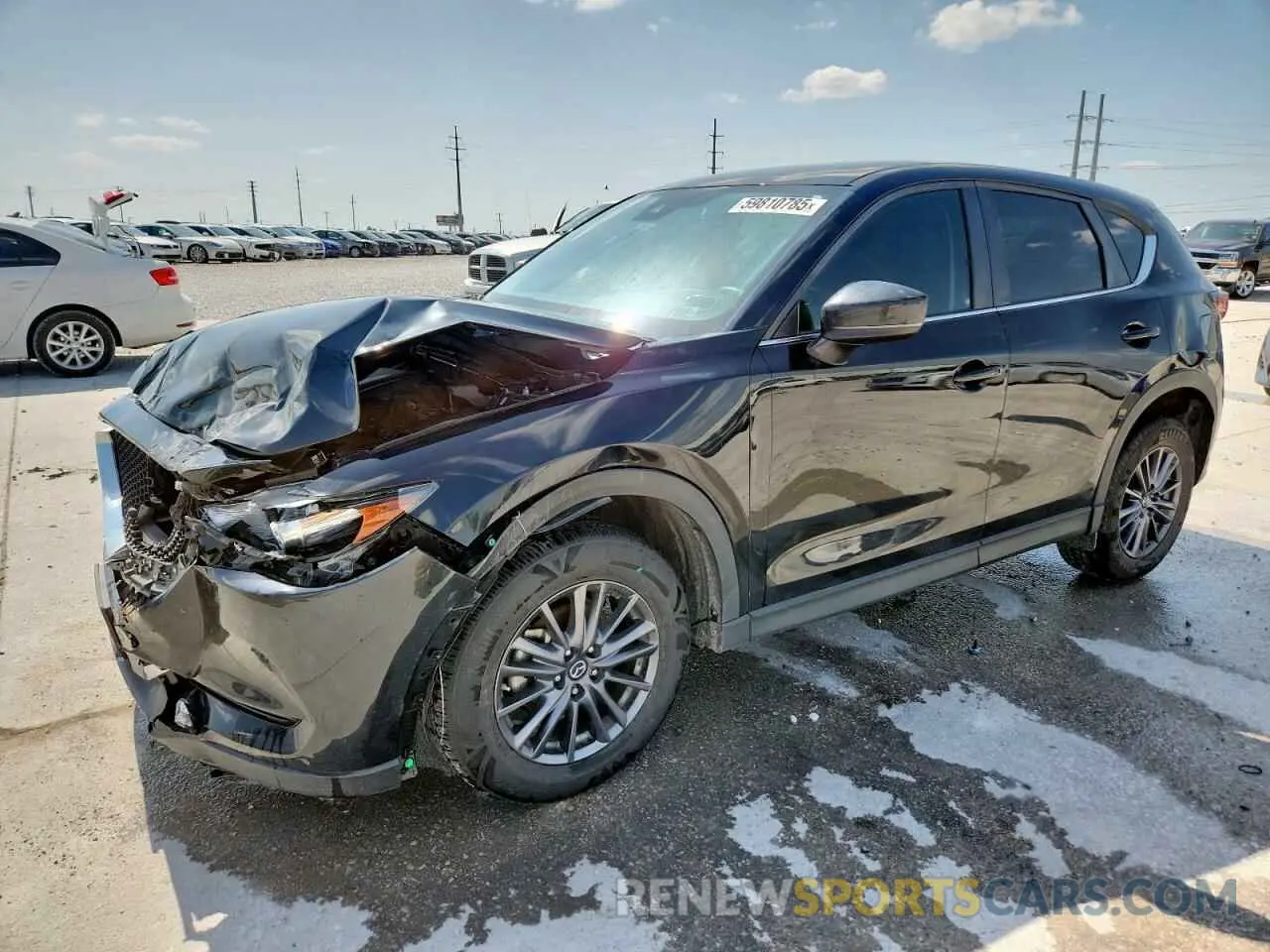 1 Photograph of a damaged car JM3KFABM9K0659900 MAZDA CX-5 2019