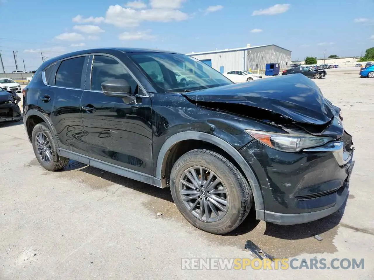 4 Photograph of a damaged car JM3KFABM9K0659900 MAZDA CX-5 2019