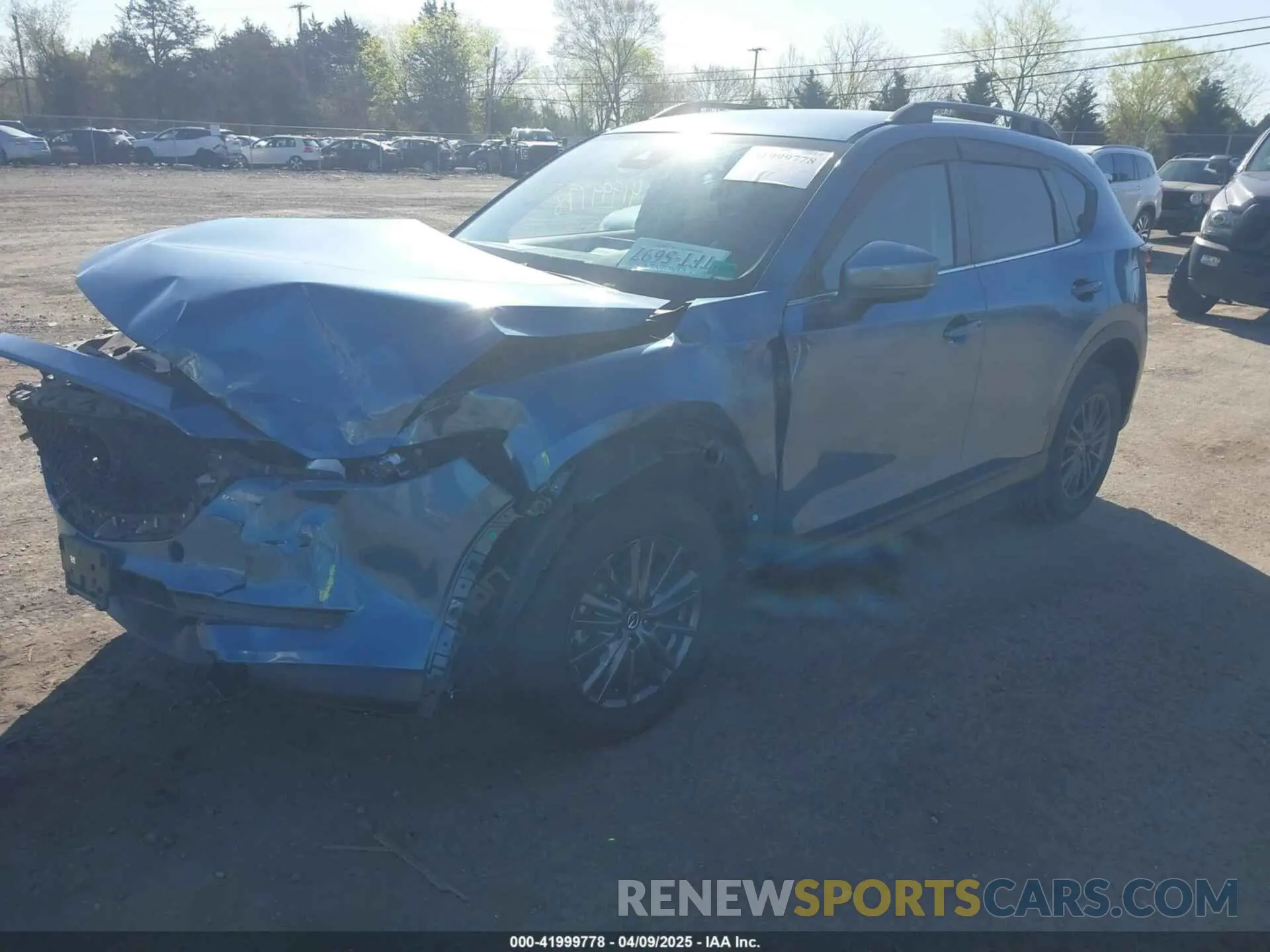 2 Photograph of a damaged car JM3KFABM9K1548600 MAZDA CX-5 2019