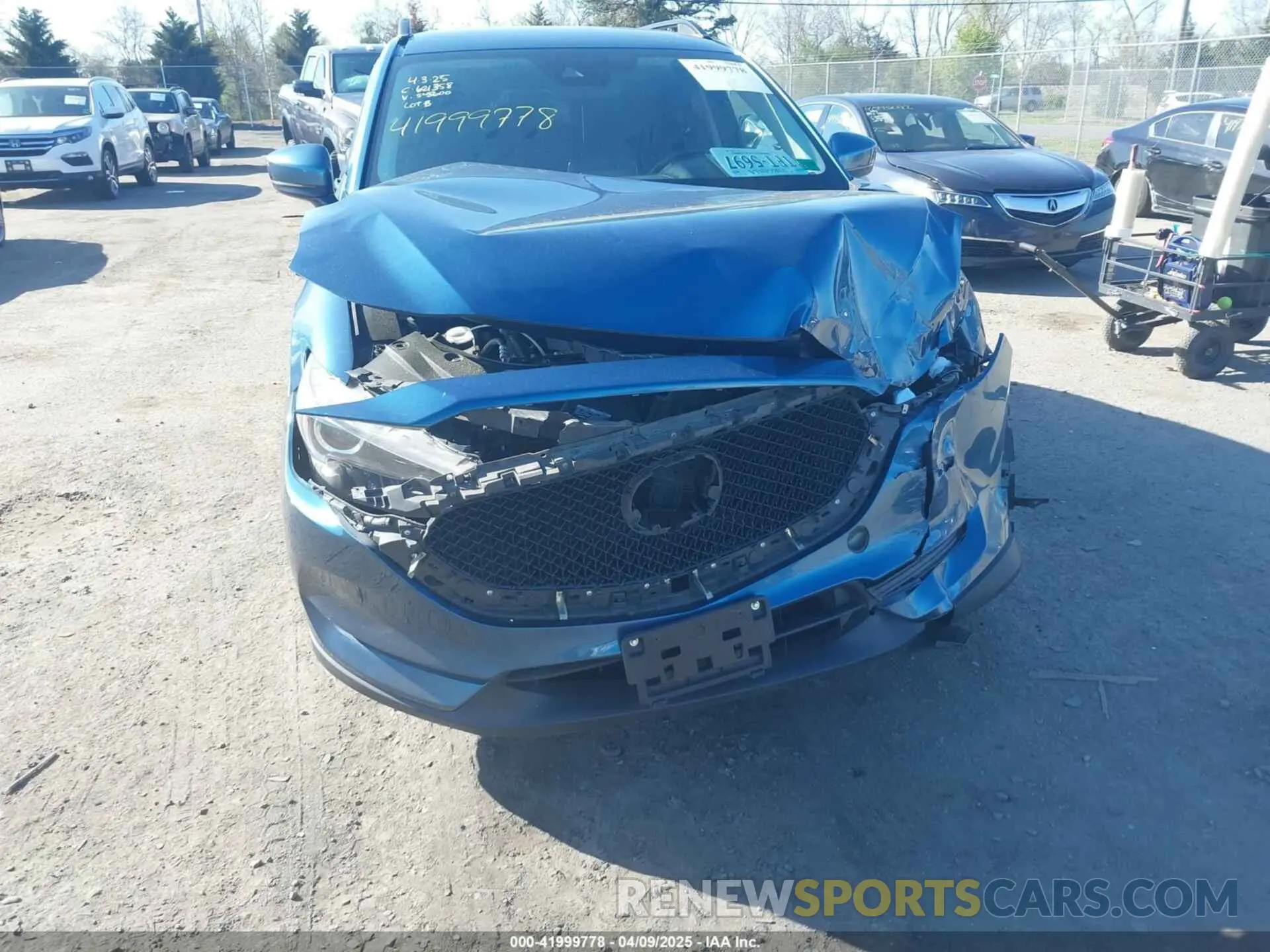 6 Photograph of a damaged car JM3KFABM9K1548600 MAZDA CX-5 2019
