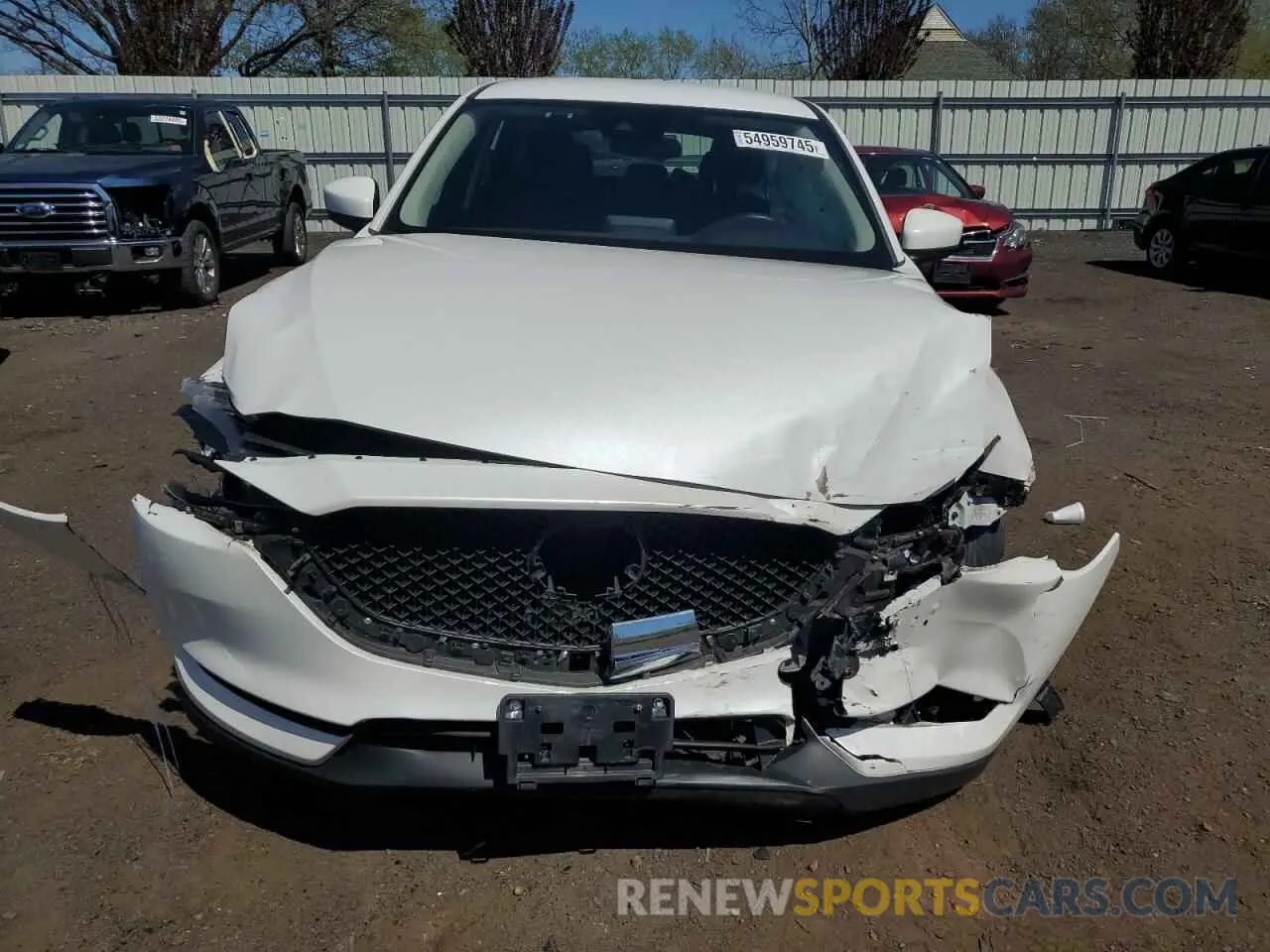 5 Photograph of a damaged car JM3KFABM9K1590538 MAZDA CX-5 2019