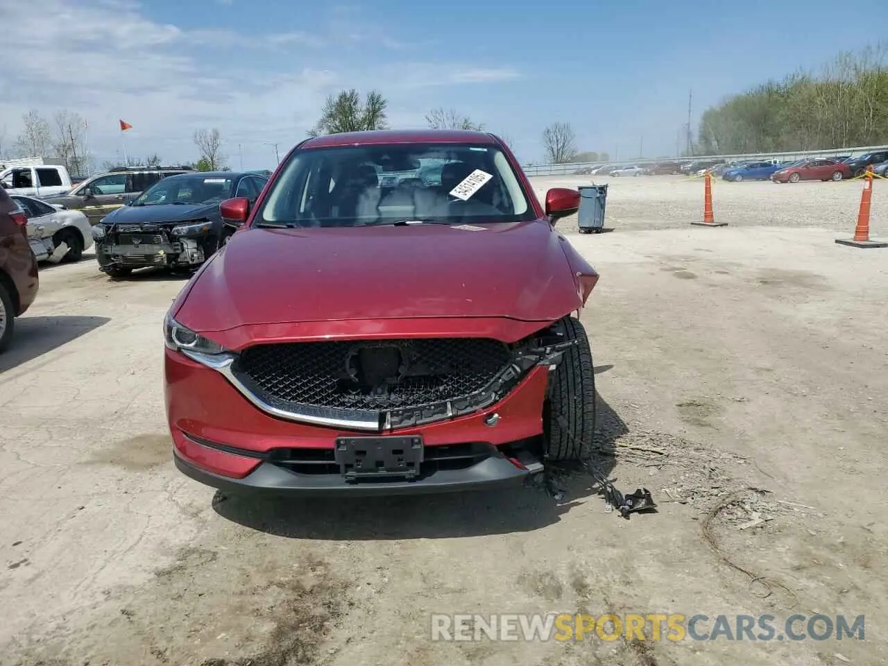 5 Photograph of a damaged car JM3KFABMXK0523419 MAZDA CX-5 2019