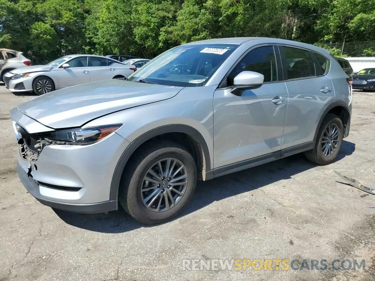 1 Photograph of a damaged car JM3KFABMXK0675913 MAZDA CX-5 2019