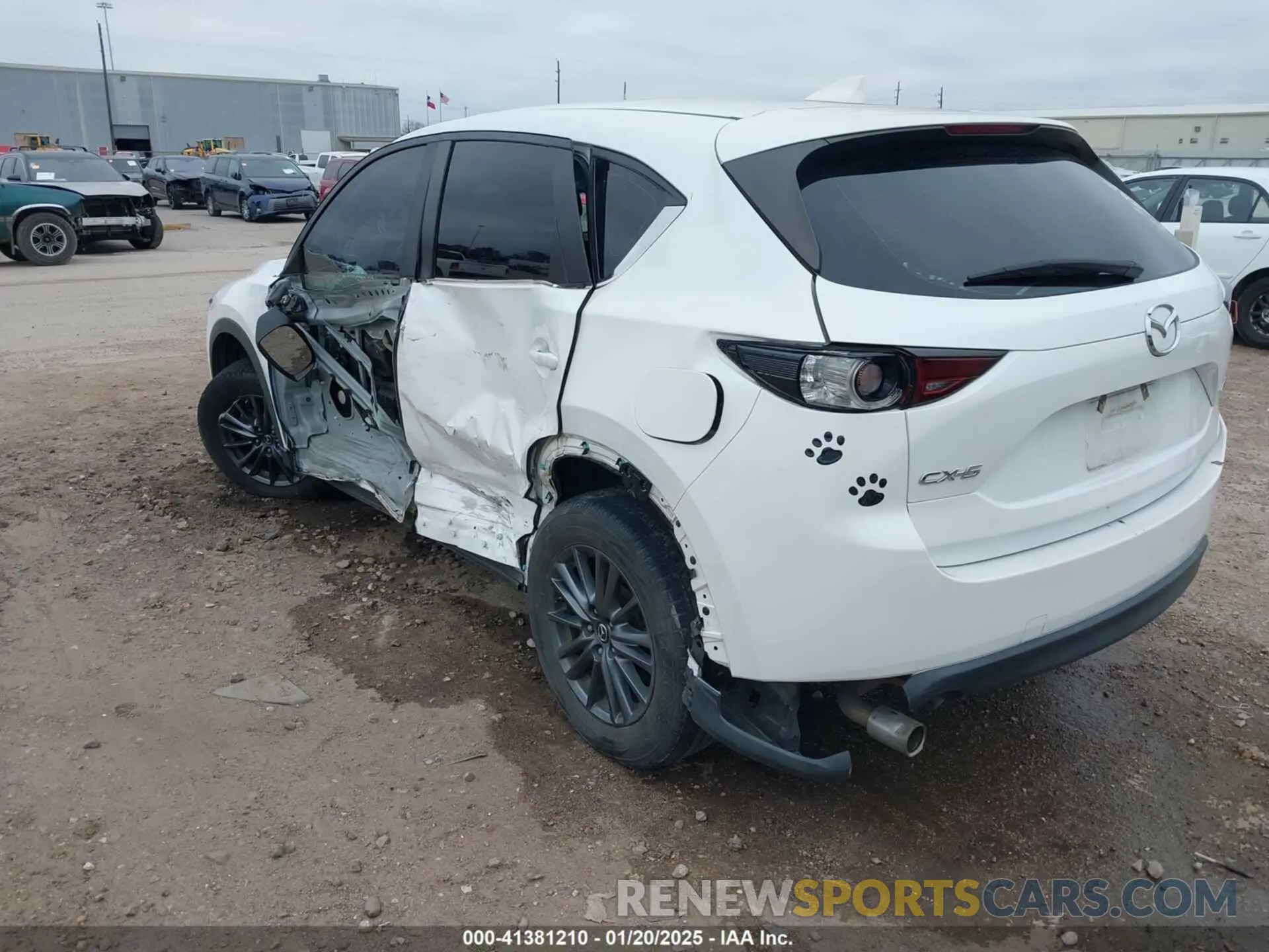 3 Photograph of a damaged car JM3KFABMXK1502886 MAZDA CX-5 2019