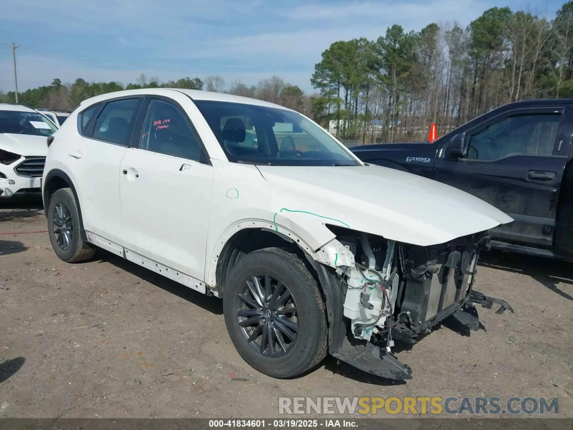 1 Photograph of a damaged car JM3KFABMXK1504069 MAZDA CX-5 2019