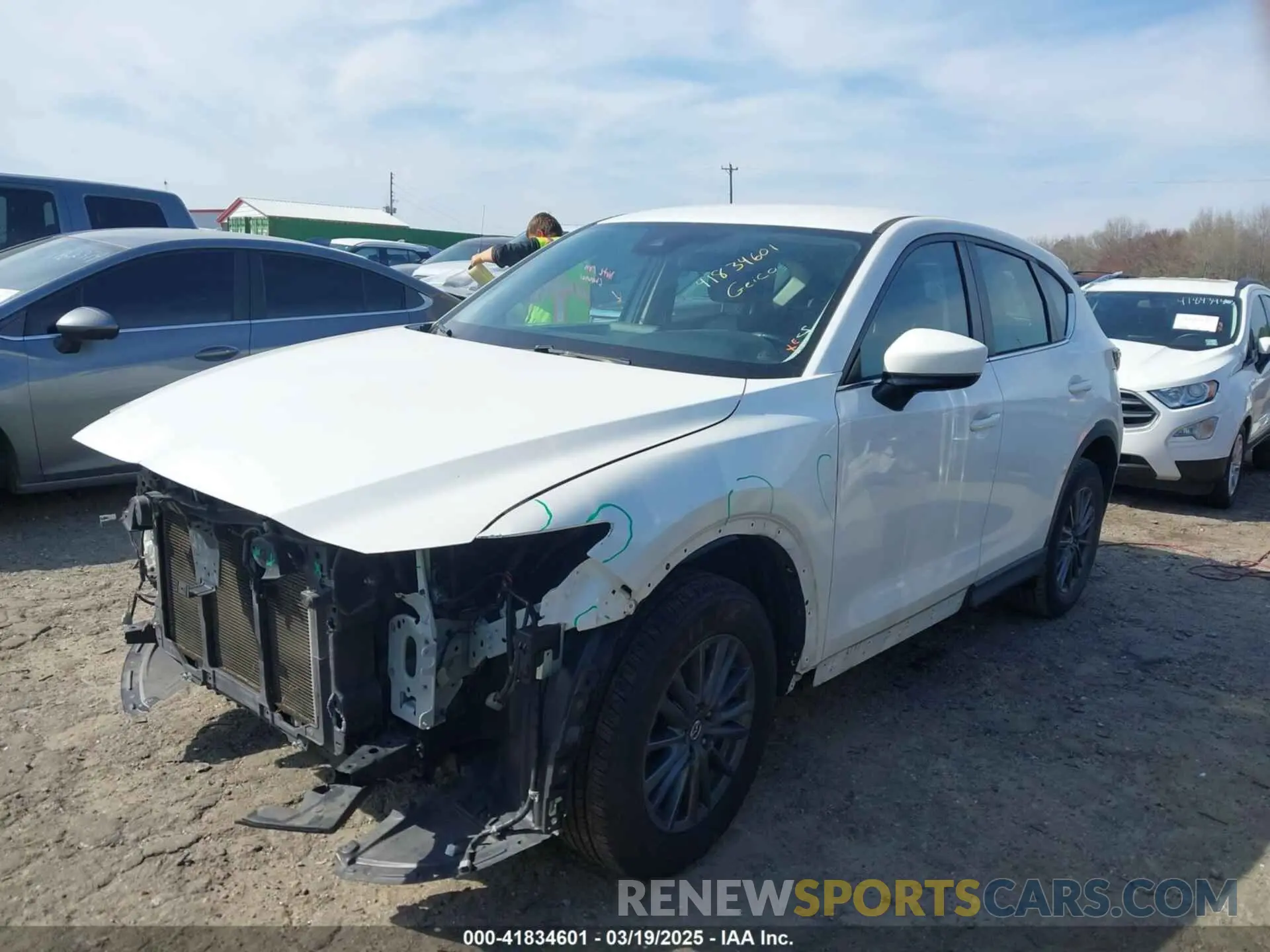 2 Photograph of a damaged car JM3KFABMXK1504069 MAZDA CX-5 2019