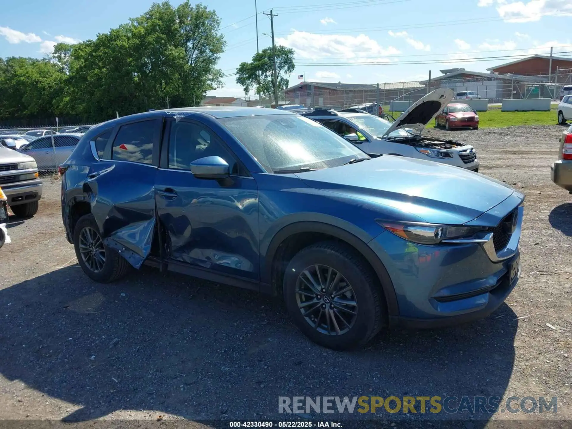 13 Photograph of a damaged car JM3KFACM0K0542527 MAZDA CX-5 2019