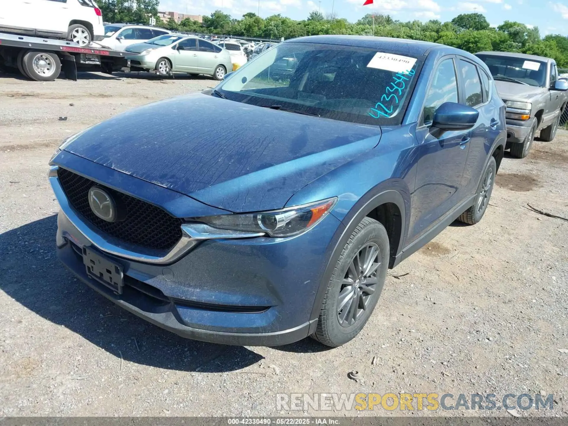 2 Photograph of a damaged car JM3KFACM0K0542527 MAZDA CX-5 2019