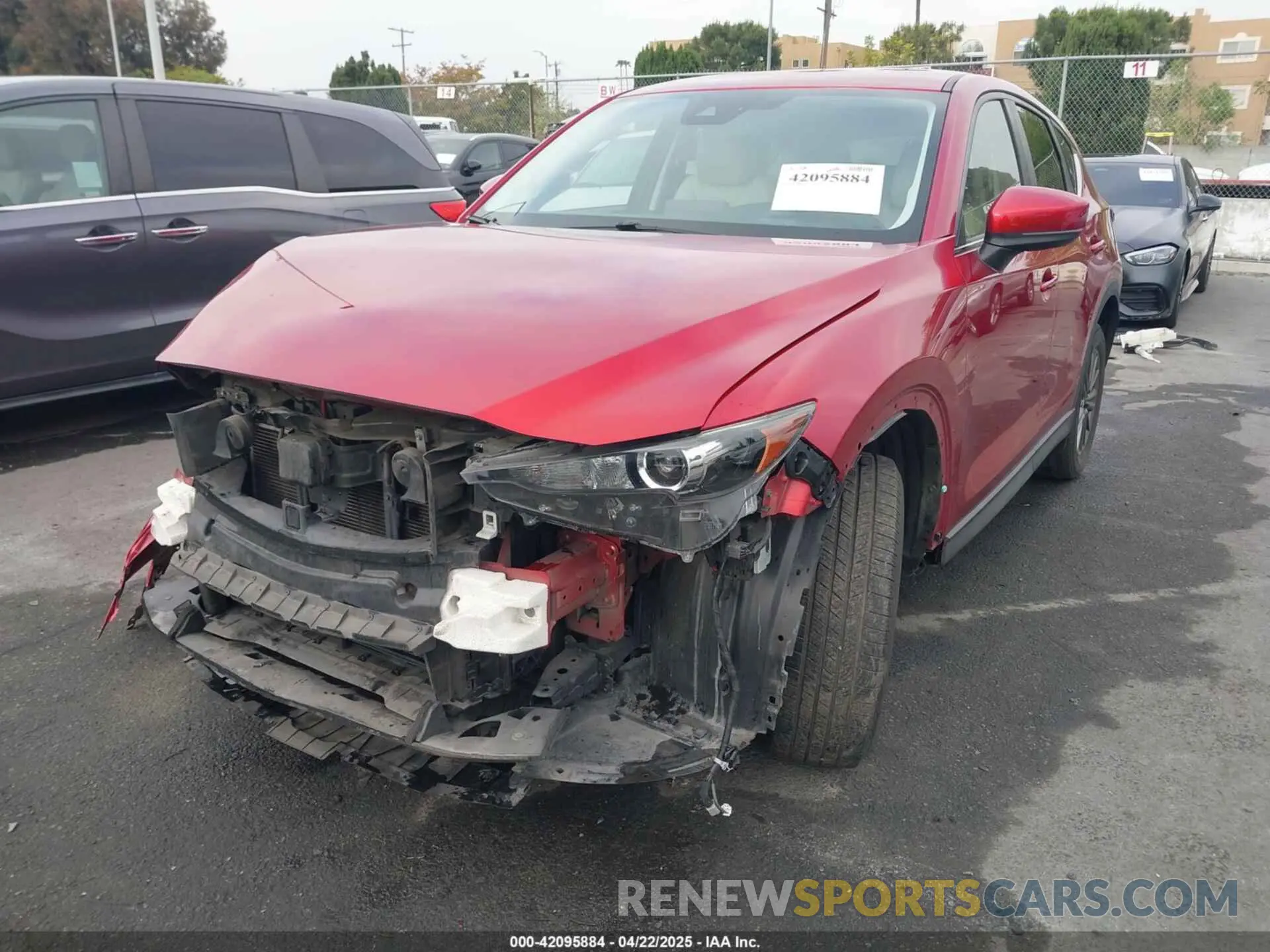 2 Photograph of a damaged car JM3KFACM0K0546819 MAZDA CX-5 2019