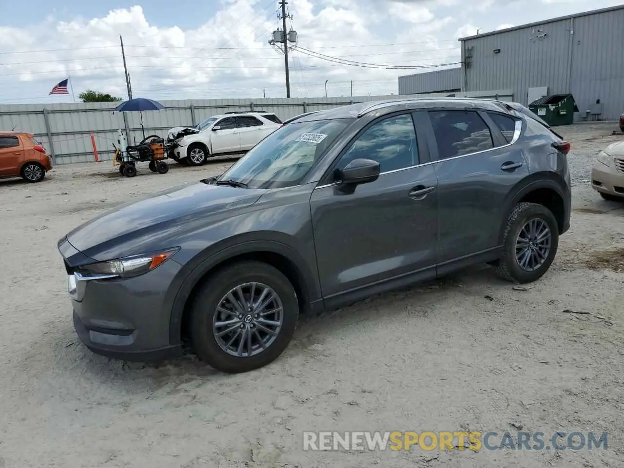 1 Photograph of a damaged car JM3KFACM0K0691097 MAZDA CX-5 2019