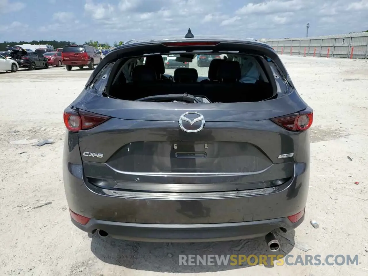 6 Photograph of a damaged car JM3KFACM0K0691097 MAZDA CX-5 2019