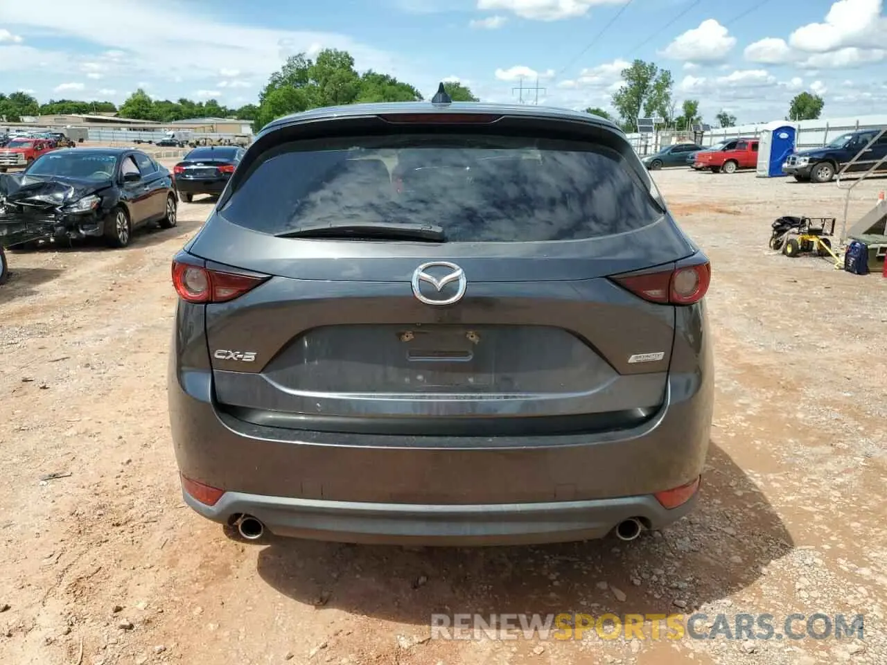 6 Photograph of a damaged car JM3KFACM0K1501793 MAZDA CX-5 2019