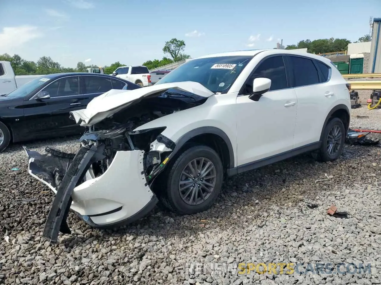 1 Photograph of a damaged car JM3KFACM0K1510025 MAZDA CX-5 2019