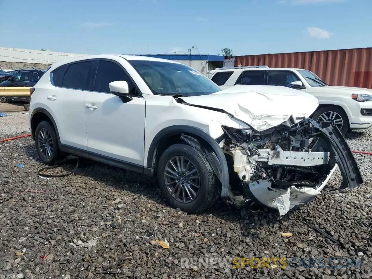 4 Photograph of a damaged car JM3KFACM0K1510025 MAZDA CX-5 2019