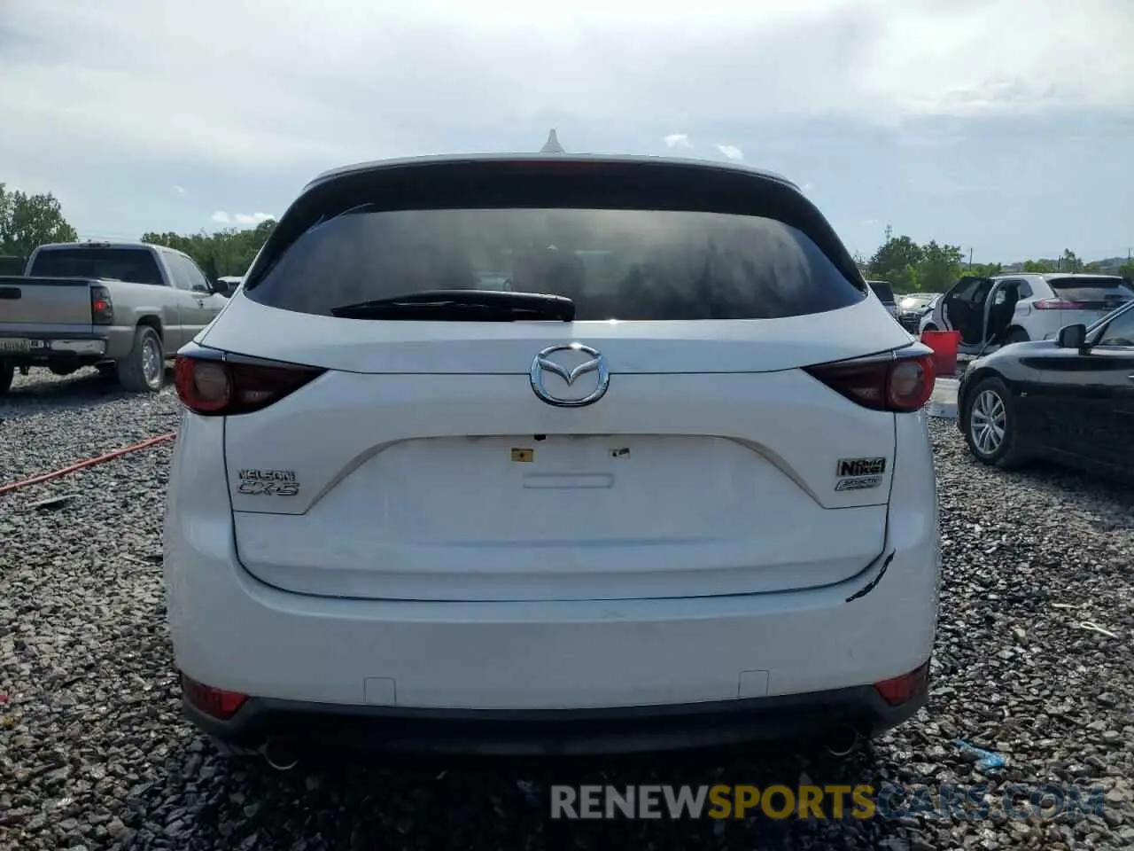 6 Photograph of a damaged car JM3KFACM0K1510025 MAZDA CX-5 2019