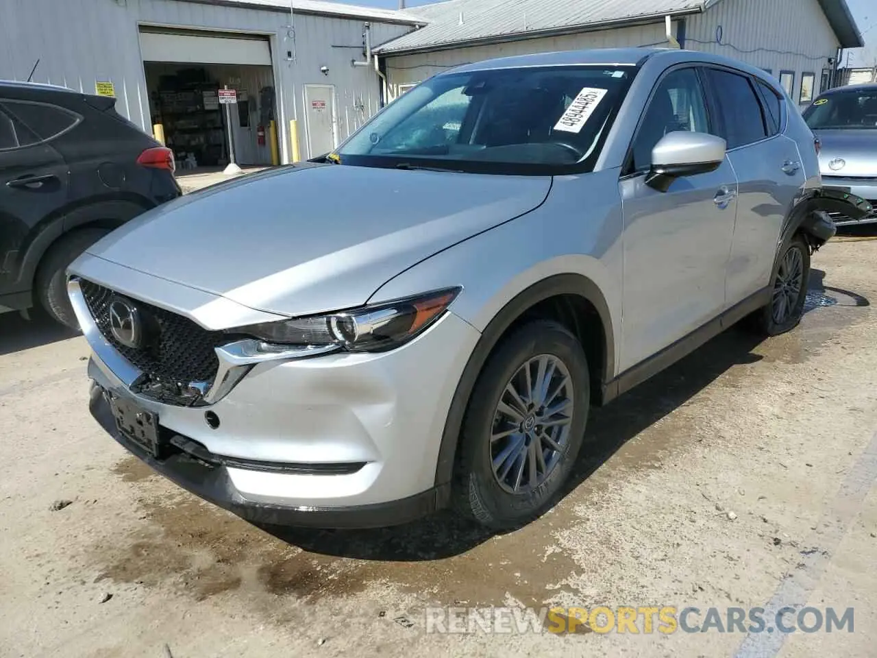 1 Photograph of a damaged car JM3KFACM0K1559676 MAZDA CX-5 2019