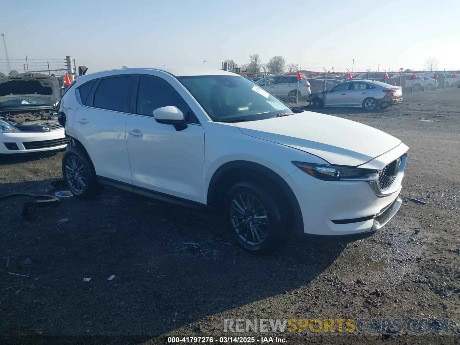 1 Photograph of a damaged car JM3KFACM0K1564330 MAZDA CX-5 2019