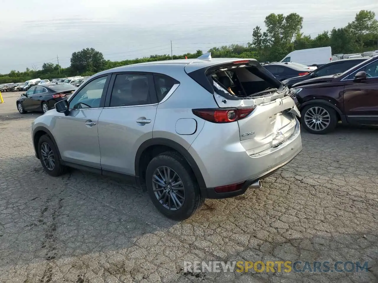 2 Photograph of a damaged car JM3KFACM0K1587977 MAZDA CX-5 2019