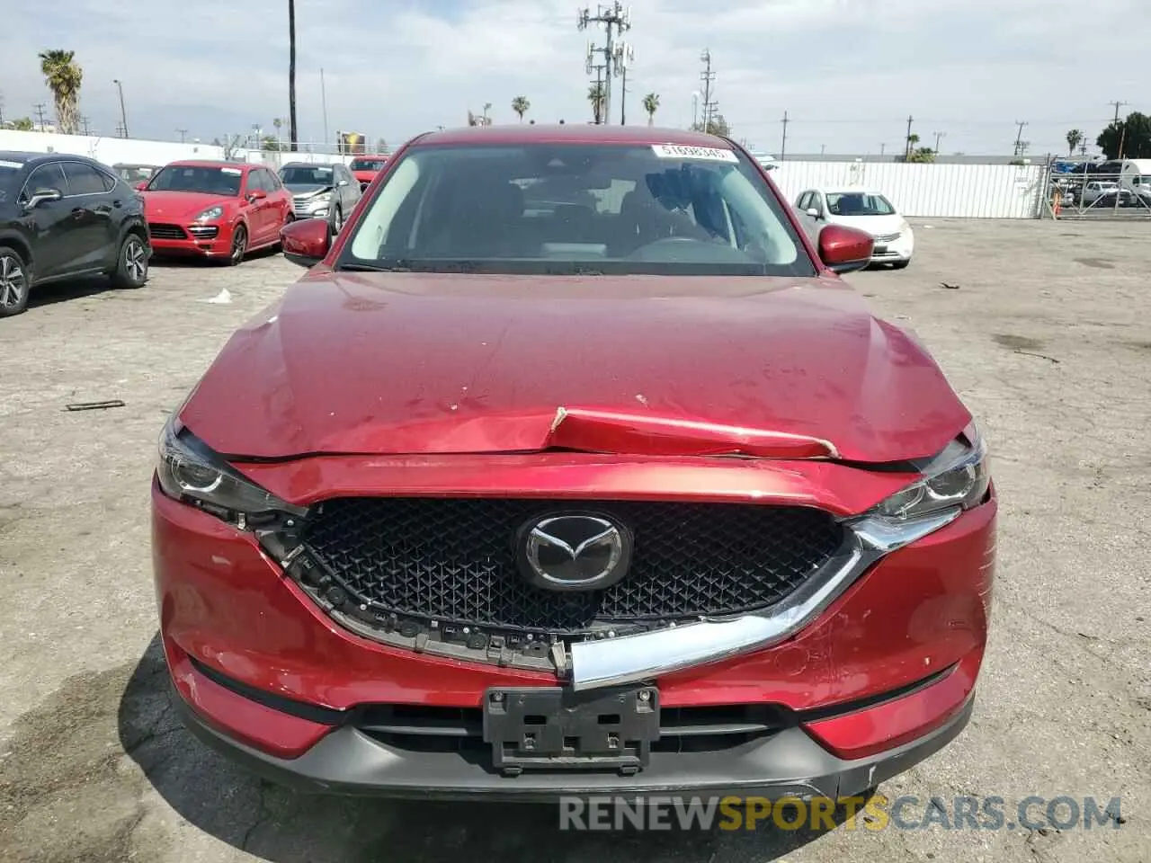 5 Photograph of a damaged car JM3KFACM0K1657865 MAZDA CX-5 2019
