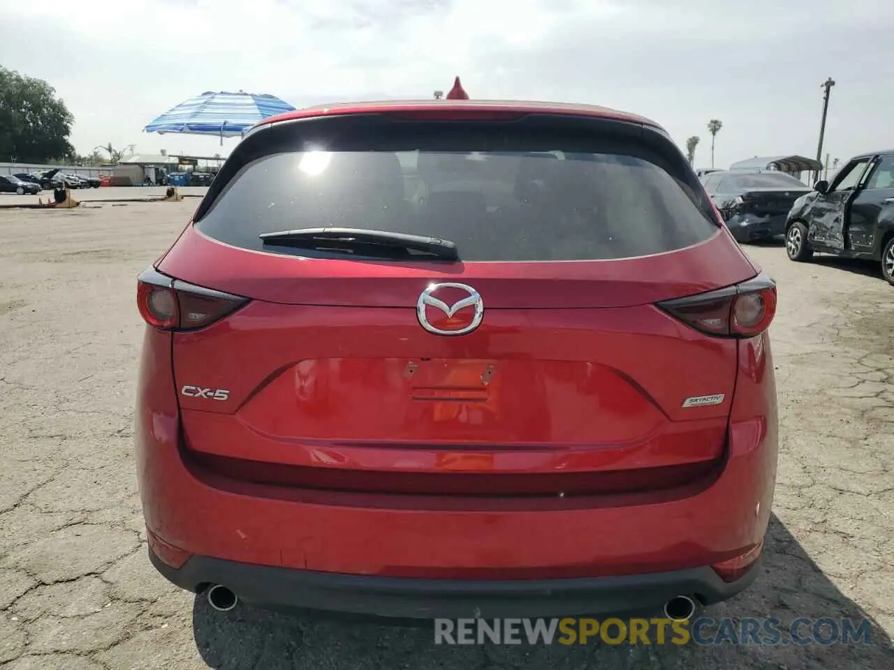 6 Photograph of a damaged car JM3KFACM0K1657865 MAZDA CX-5 2019