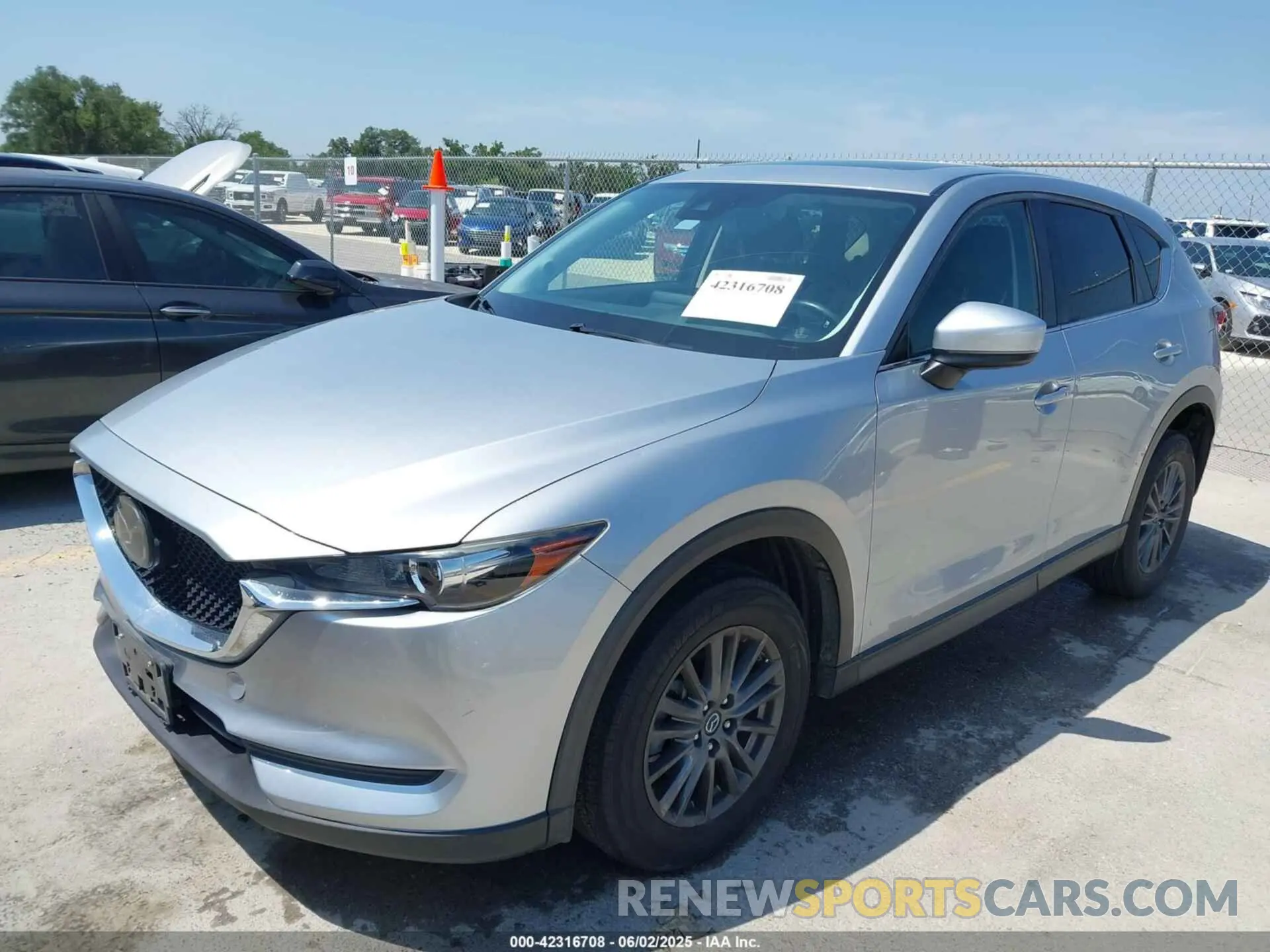 2 Photograph of a damaged car JM3KFACM1K1507229 MAZDA CX-5 2019