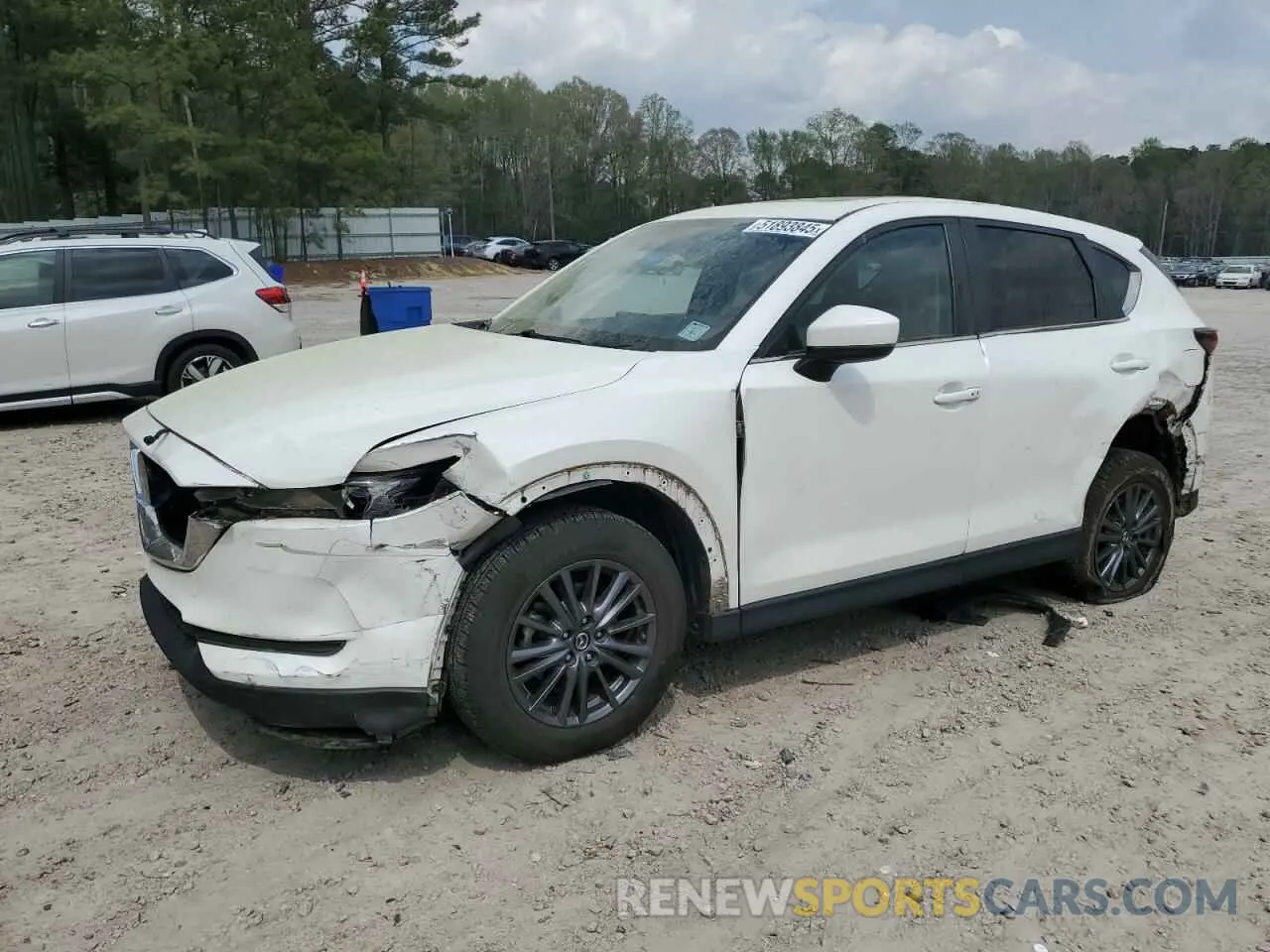 1 Photograph of a damaged car JM3KFACM2K0575822 MAZDA CX-5 2019