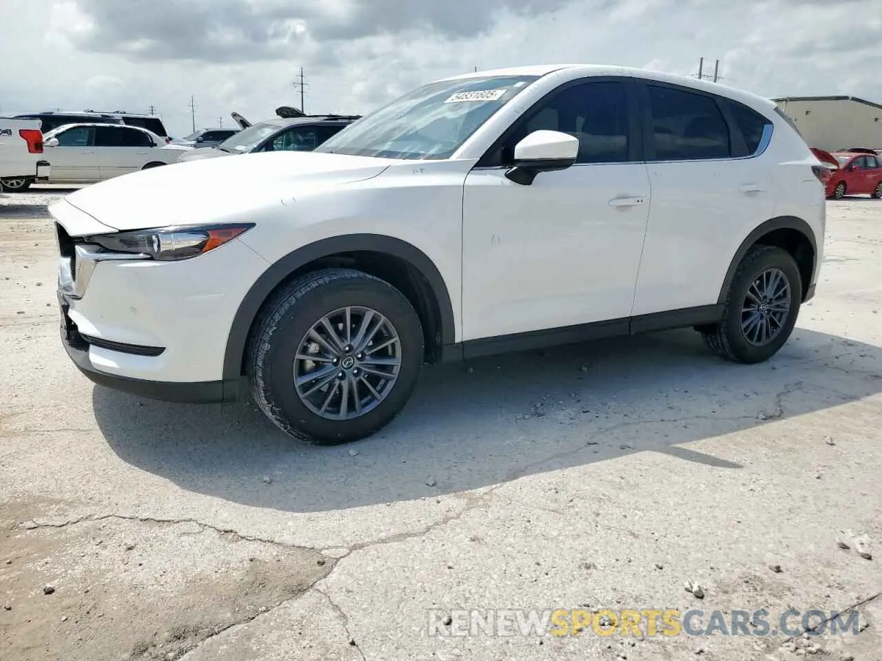 1 Photograph of a damaged car JM3KFACM2K0665813 MAZDA CX-5 2019