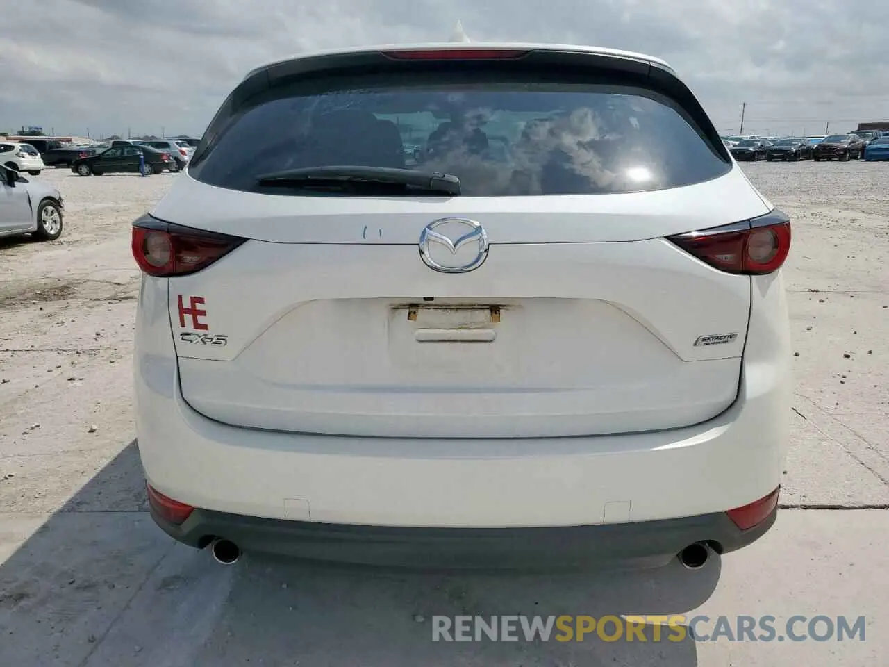 6 Photograph of a damaged car JM3KFACM2K0665813 MAZDA CX-5 2019