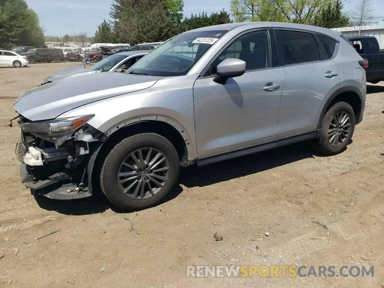 1 Photograph of a damaged car JM3KFACM2K1552907 MAZDA CX-5 2019