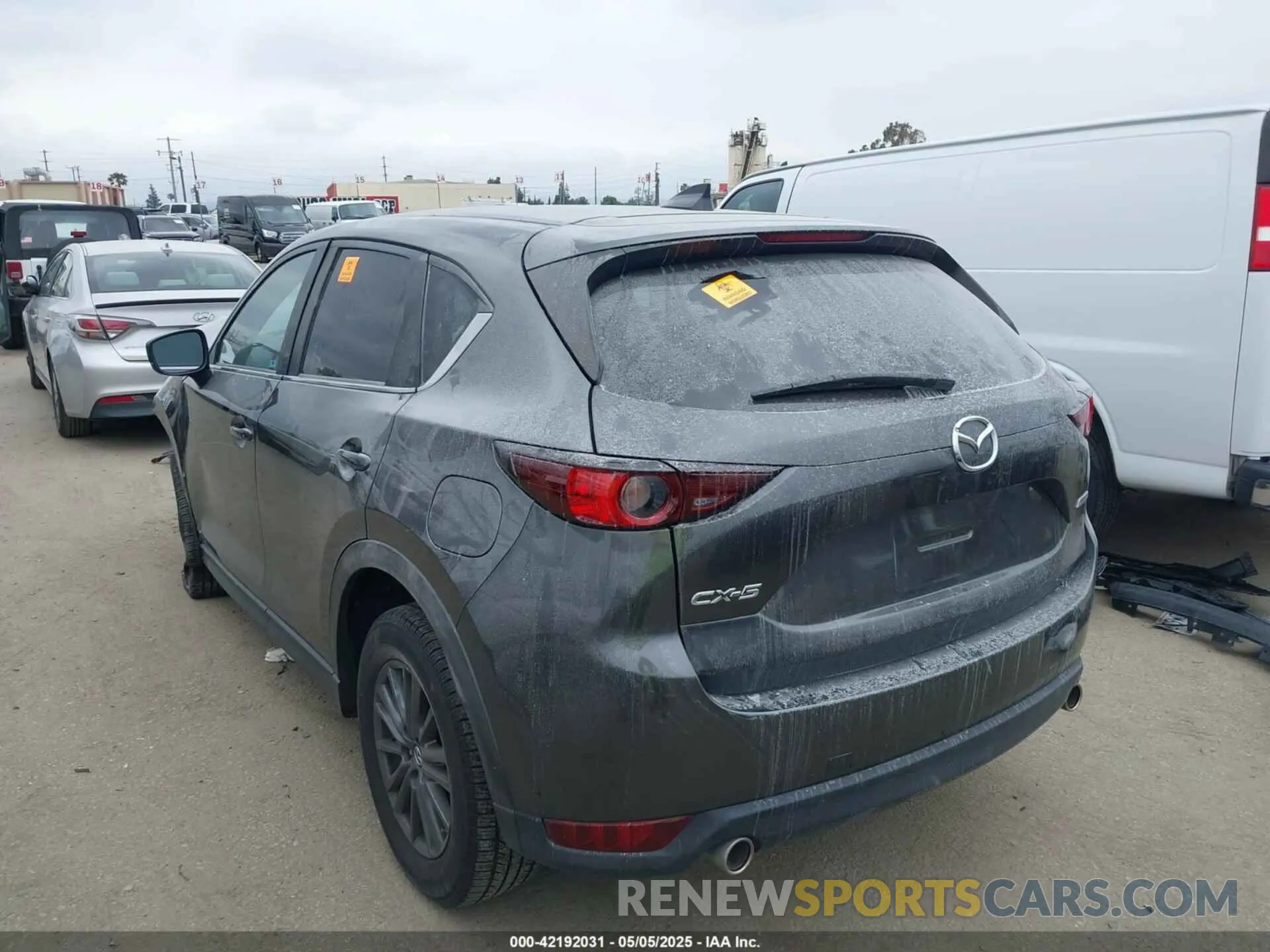3 Photograph of a damaged car JM3KFACM2K1562840 MAZDA CX-5 2019