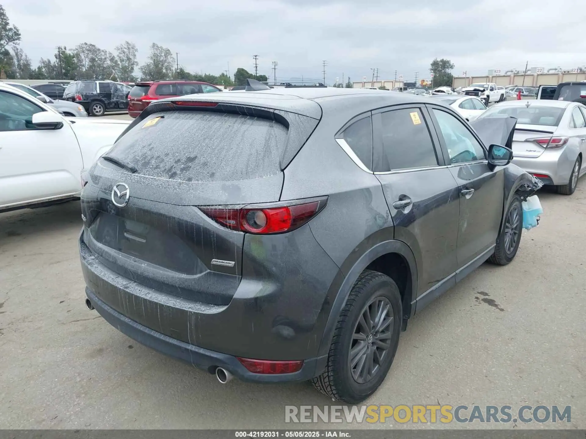4 Photograph of a damaged car JM3KFACM2K1562840 MAZDA CX-5 2019