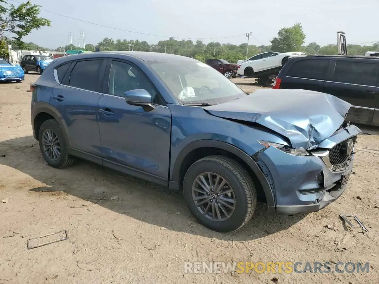 4 Photograph of a damaged car JM3KFACM2K1658029 MAZDA CX-5 2019