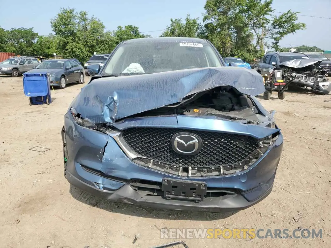 5 Photograph of a damaged car JM3KFACM2K1658029 MAZDA CX-5 2019