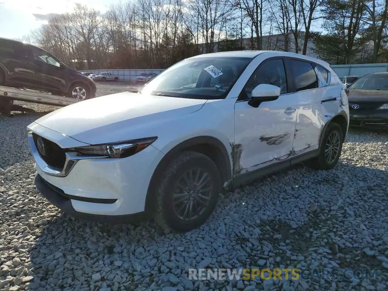 1 Photograph of a damaged car JM3KFACM2K1662436 MAZDA CX-5 2019