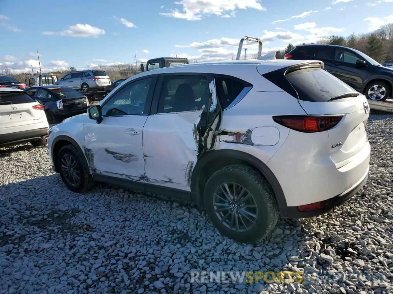 2 Photograph of a damaged car JM3KFACM2K1662436 MAZDA CX-5 2019